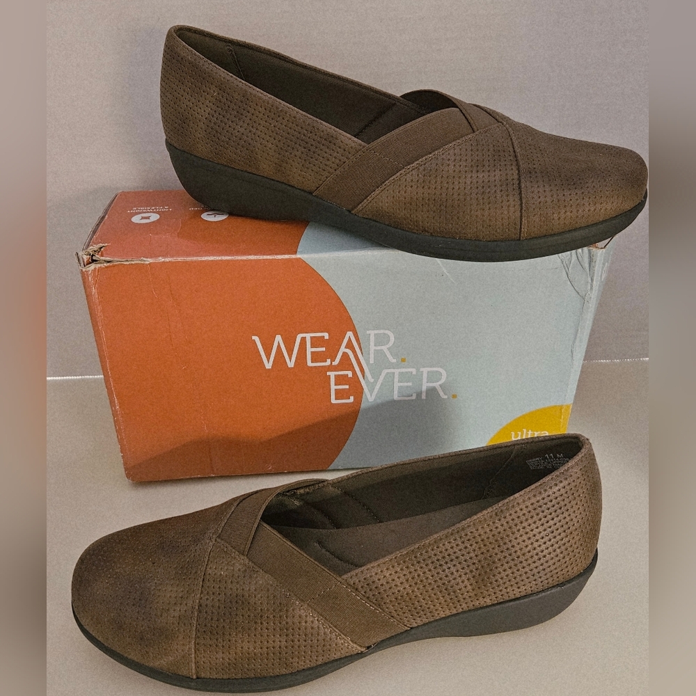 Women's Brown Slip-On Shoes